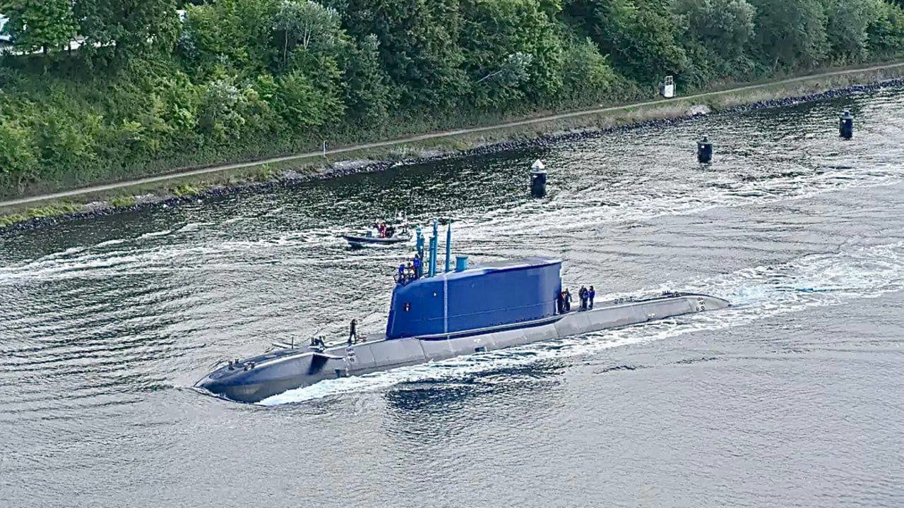 Новая германская подводная лодка INS Drakon официально пополнит флот ВМС Израиля